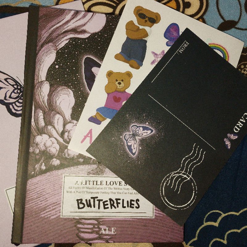 Novel preloved butterflies (Abel Khaizure)