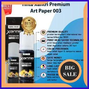 Tinta Art Paper Epson 003 Refill Printer L1110 L3100 L3101 L3110 L3116 sparepart 54PR23