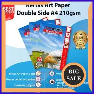 

Kertas Print Foto Photo Paper 210gsm 210 gram A4 20 Lembar limited stock 54PR23