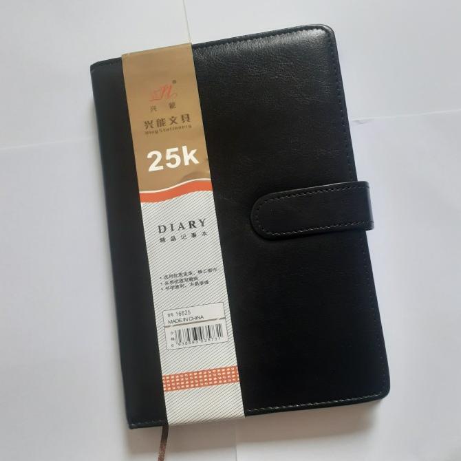

buku agenda diary A5 cover kulit/buku notebook a5 kulit
