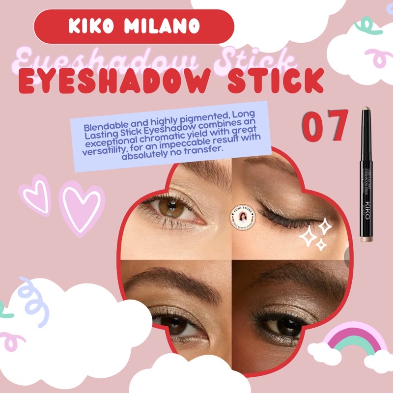 Kiko Milano Long Lasting Eyeshadow Stick