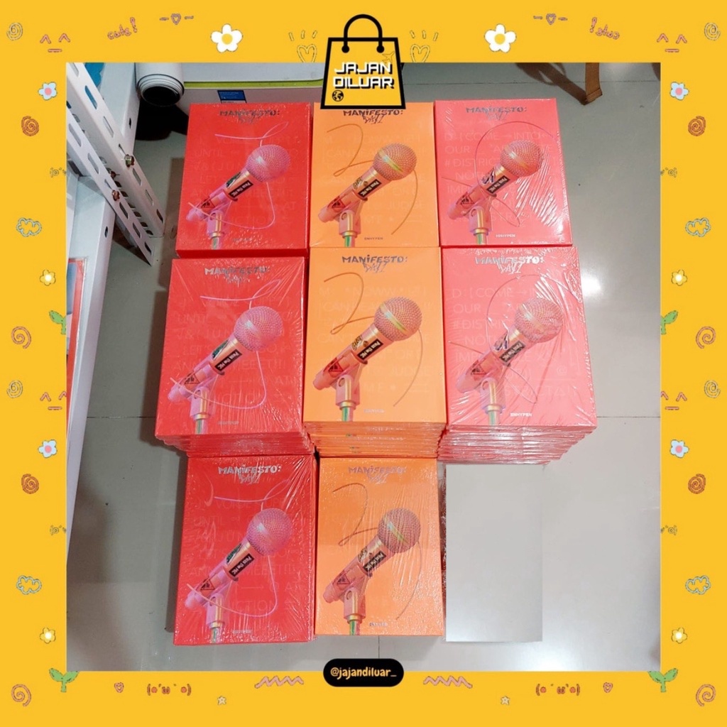 Enhypen 3Rd Mini Album Manifesto: Day 1