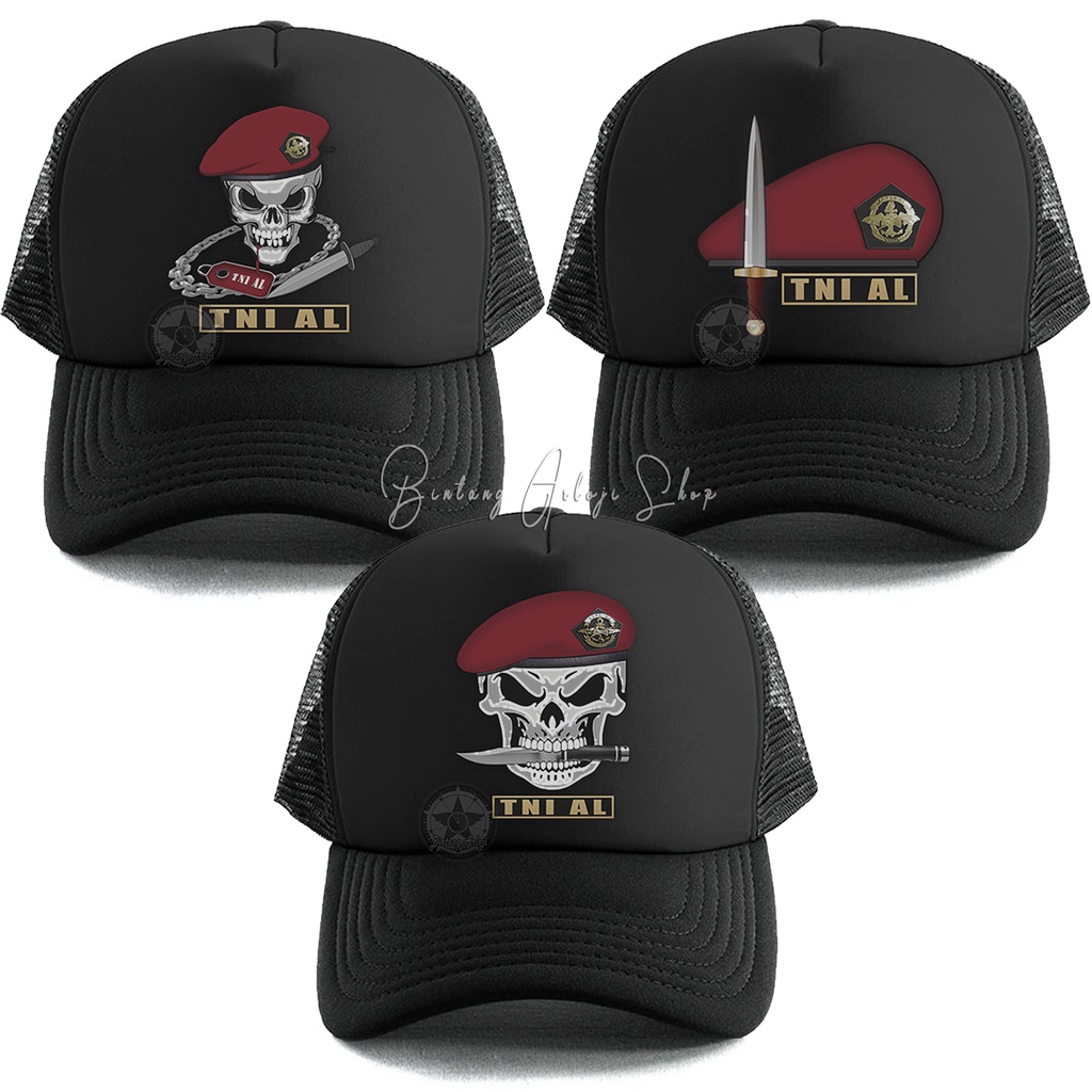 (Exclusive) Topi TNI Angkatan Laut - KOPASKA Light Gold