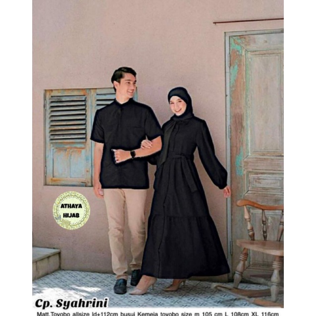 COUPLE SYAHRINI / TOYOBO ALLSIZE // ATHAYA HIJAB