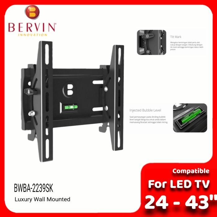 BERVIN BRACKET TV 24 - 43 INCH / BREKET TV BRAKET TV BERVIN 24-43 INCH