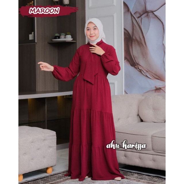 GAMIS SYAHNUM DAN ELENA AKU KARISSA NEW ARRIVAL CRINGKEL PREMIUM STYLE UNIK HANGOUT KOMUNITAS BUSANA WANITA KEKINIAN