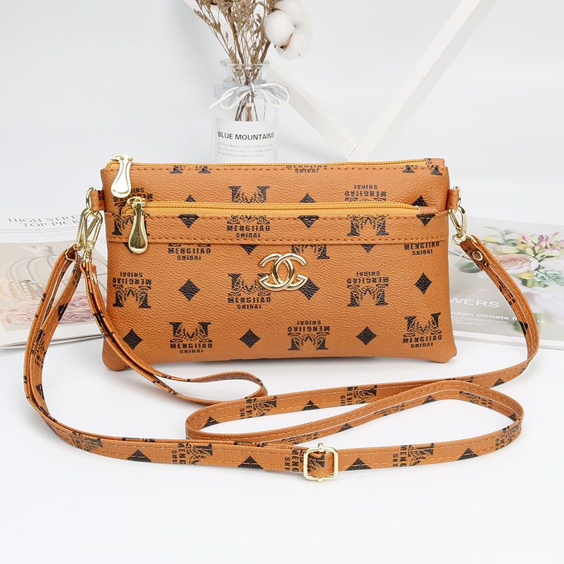 Sera Fashion Baru Wanita Kecil Tas Diagonal Tas Wanita Dompet Kopling Tas Ponsel Dompet Koin Tangan Membawa Kopling tas Dompet Panjang