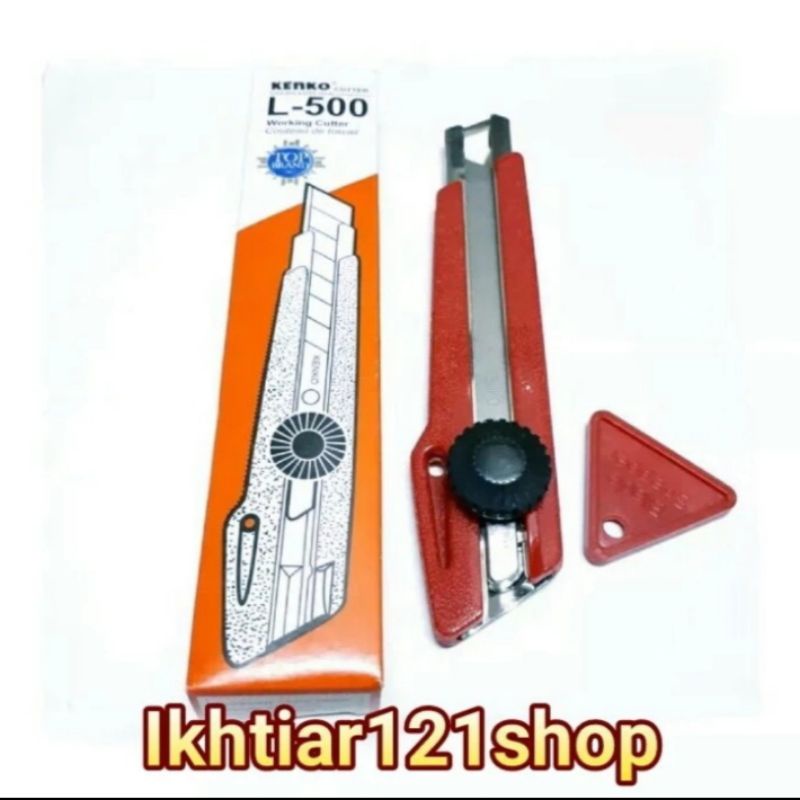 

Grosir Pisau Cutter Besar Ken-Joy L-500/Pisau Pemotong Serbaguna Per Pcs