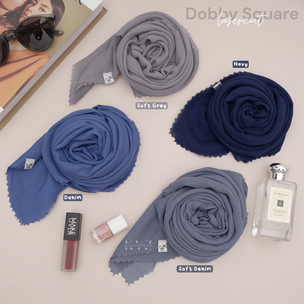 KYZ HIjab Dobby Square/Potton Dobby/Hijab Square Lasercut