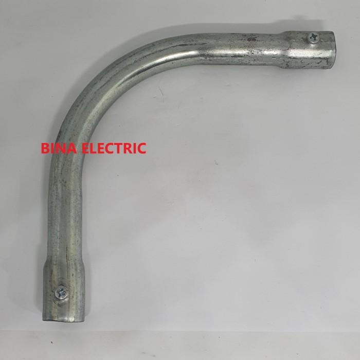Terlaris Elbow Galvanis E19 20Mm / Normal Bend E19 E 19 20Mm 20 Mm 1/2"