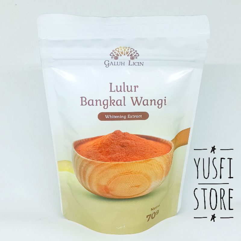 BANGKAL WANGI Lulur Bangkal Wangi Galuh Licin Whitening Extract Pemutih Wajah Pemutih Kulit Pencerah
