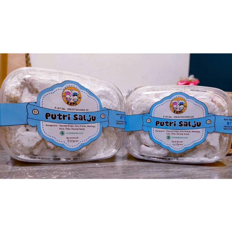 

Kue Kering Putri Salju EKMI Cookies