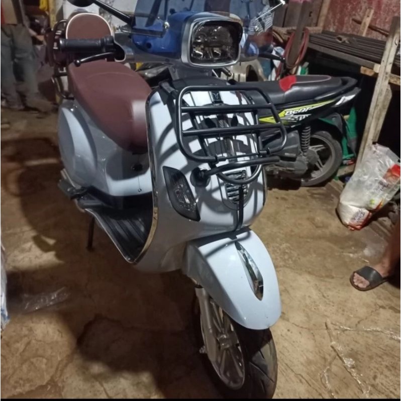 Front Rack Vespa Listrik Uwinfly T3