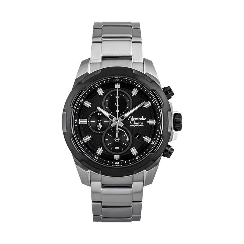 ALEXANDRE CHRISTIE JAM TANGAN 6523 MC BTBBA ORIGINAL