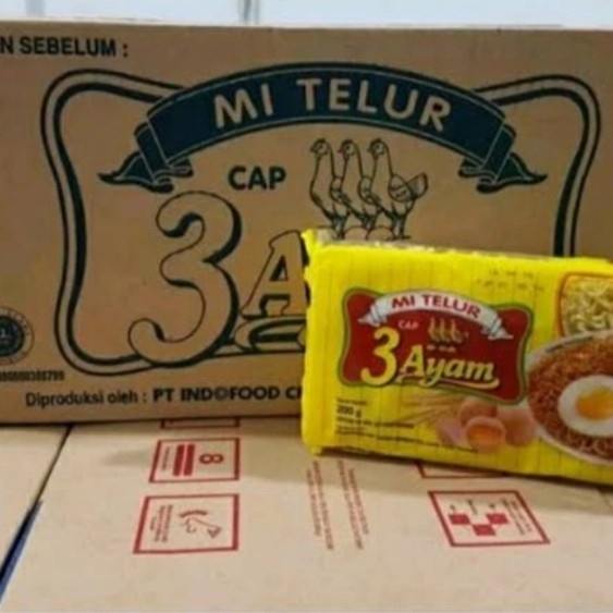

Mie Instan*Mie Telor Cap 3 Ayam