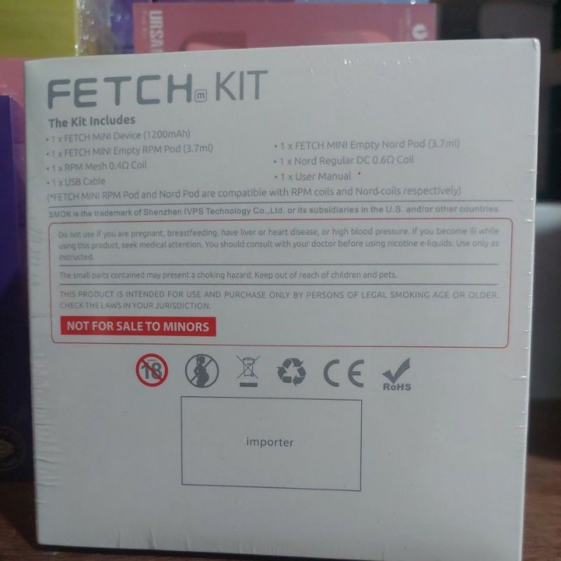 smok fetch mini 1200 kit