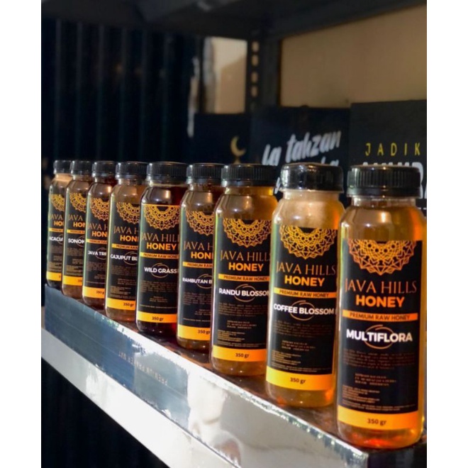 

JAVA HILLS HONEY PREMIUM RAW HONEY ( madu Murni dan madu Herbal)