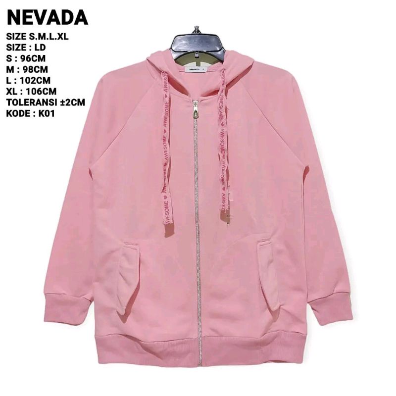 (BISA COD) JAKET WANITA/CEWEK BRAND NEVADA ORIGINAL MATAHARI