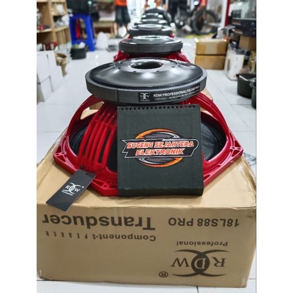 Speaker RDW 18 inch 18LS88 PRO ORIGINAL