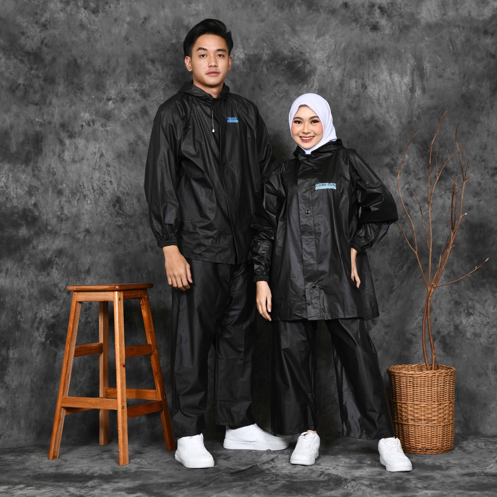 Jas Hujan Raincoat Terbaik Pria Wanita BY COMELON