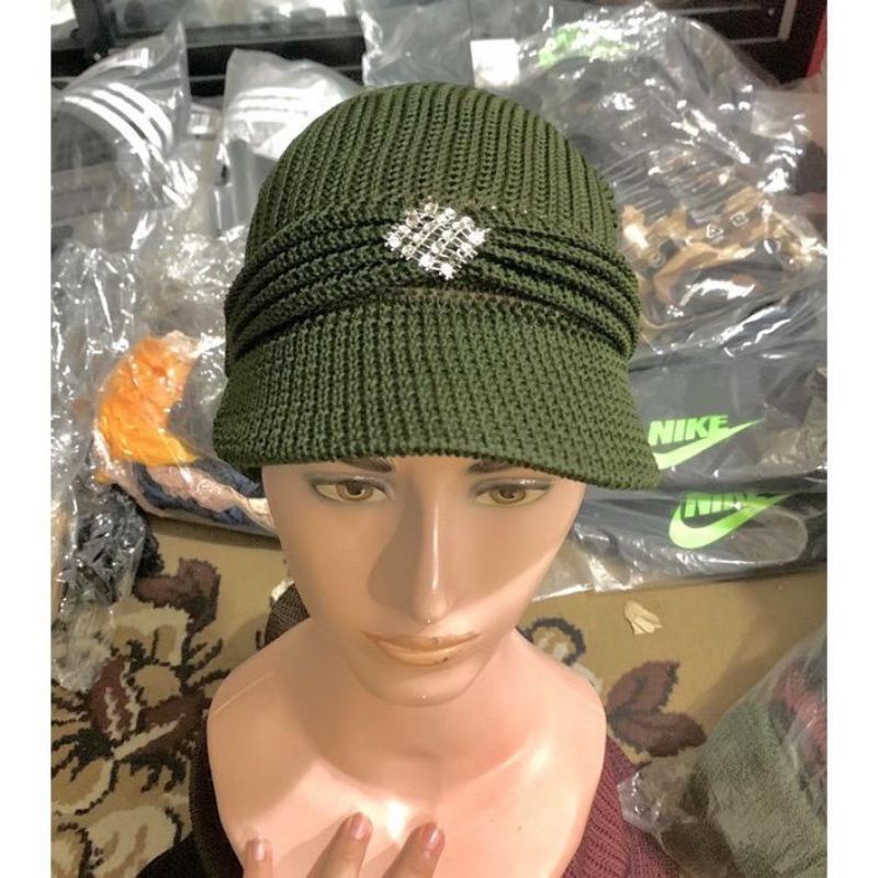 ciput pet / ciput topi / pet rajut / ciput nenek