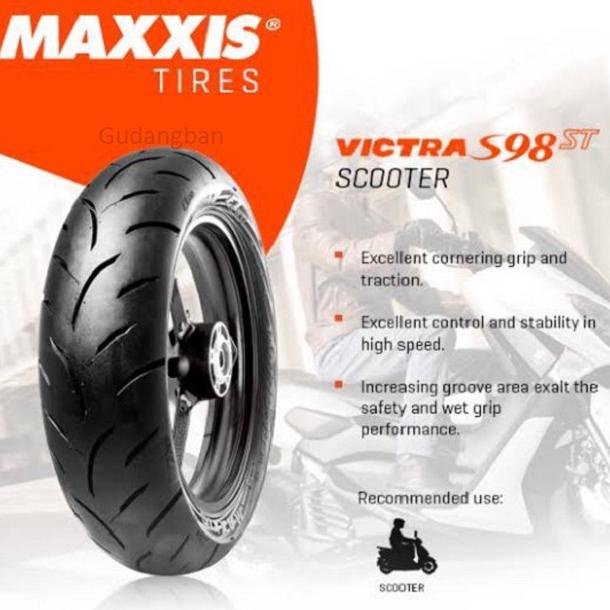 Ban Maxxis 150 / 70 - 14 Victra Aerox Xmax Luar Motor Tubeless