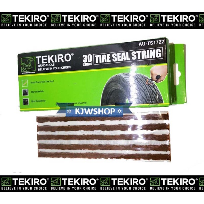 Refill Karet Cacing Tambal Ban Tubles 5 pcs Tire Seal Cubles TEKIRO murah