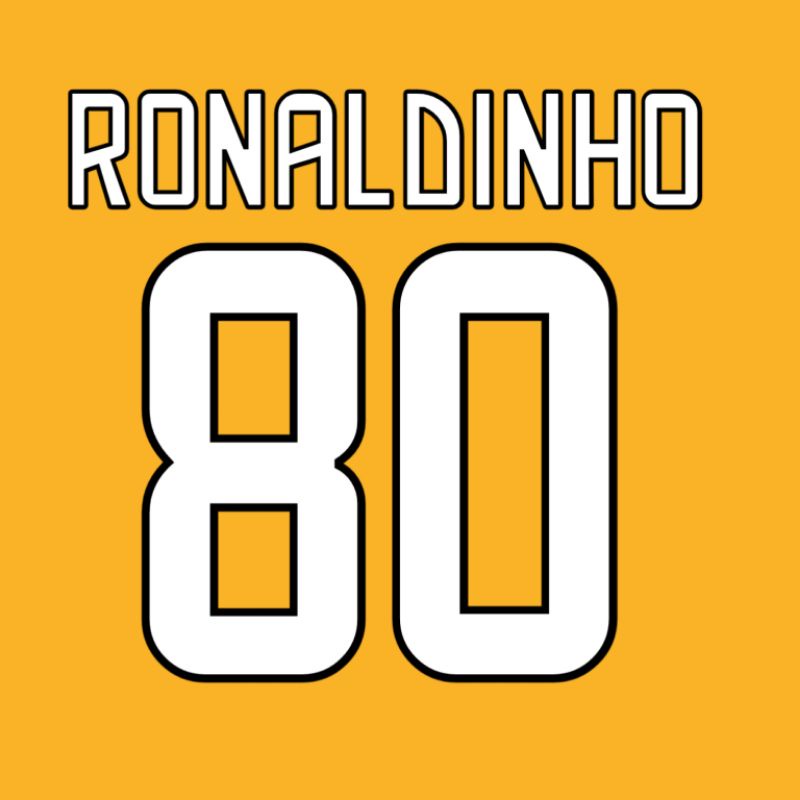 Nameset Ronaldinho Ac Milan 2009