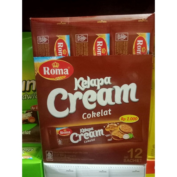 

Roma Kelapa Cream 12Pcs