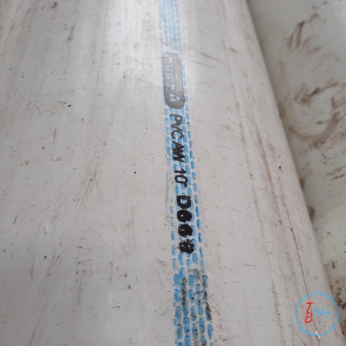 Terlaris Pvc Pipa Pvc 10 Inch Rucika Wavin (Aw) Per Batang / Pipa 10 Inch Rucika