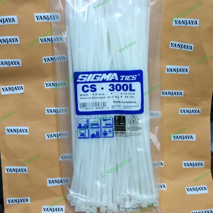 

Terlaris Klip Sigma Ties Cs -300L/Kabel Ties Sigma