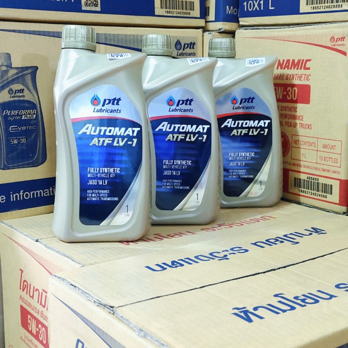 IUOS PTT Lubricants Automatic Transmisi ATF LV PTT