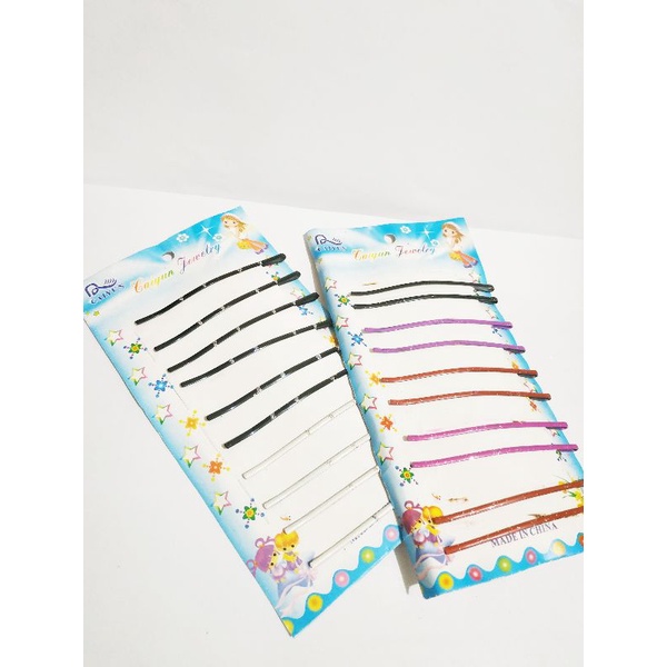 JBL11 Jepit Lidi Glitter Warna 1pcs 8cm