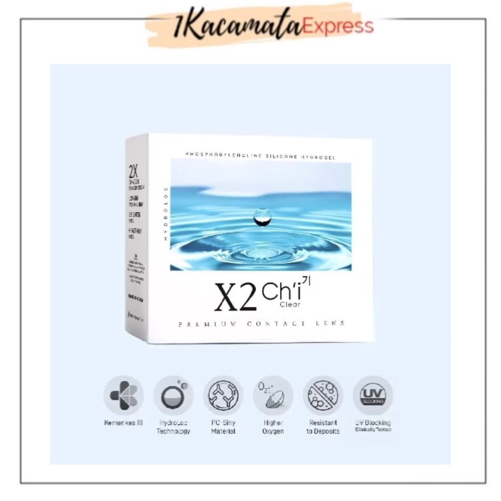 SOFTLENS BENING X2 CHI CLEAR 3 BULAN
