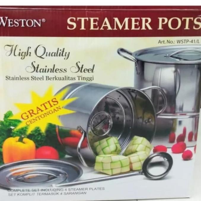 PANCI KUKUS WESTON STEAMER POT | PANCI SET KUKUS 4 IN 1 EL09I09A82L