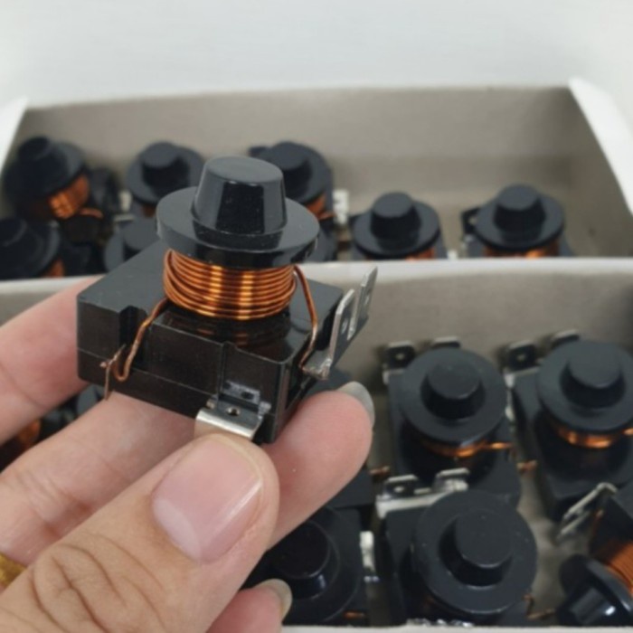Relay ptc coil kulkas 1/2 HP 1per2 rilai relay gulung kawat