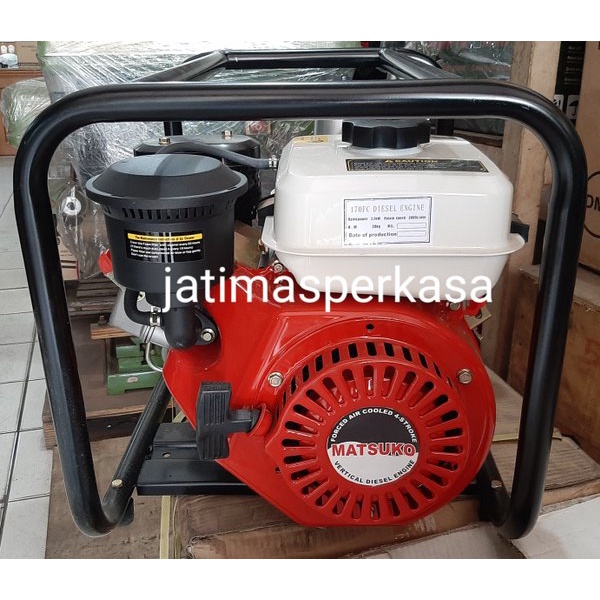 Pompa Air Diesel Solar Alkon Pengairan 3Inch