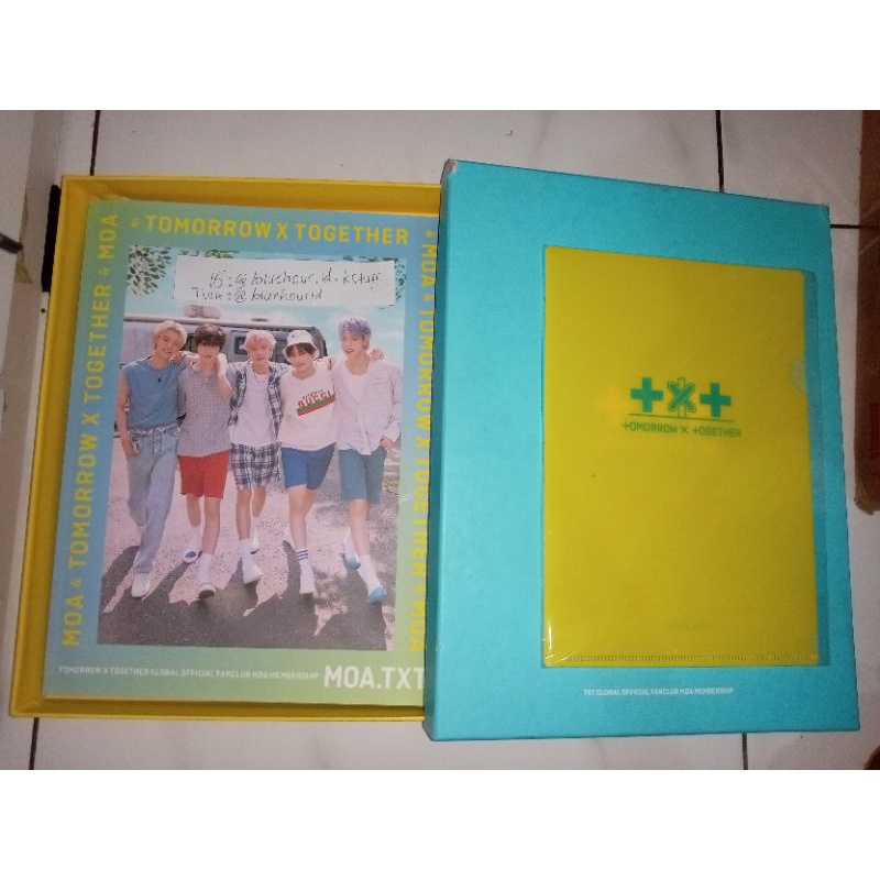 Photobook DVD TXT Decokit SG Memories 2nd