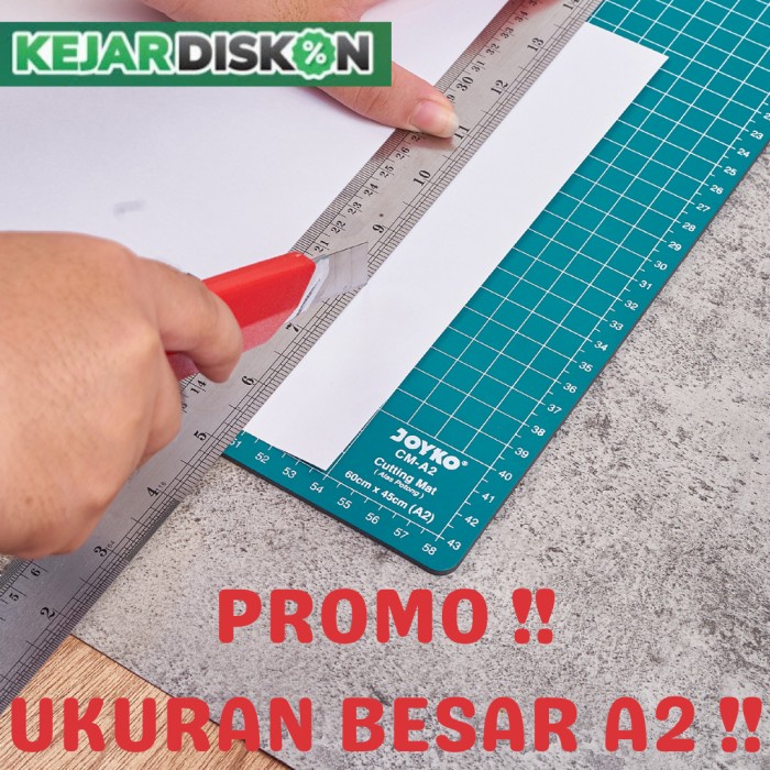 

Terlaris Vbn Joyko Cutting Mat A2 2 Sisi Besar / Alas Potong Cutter Joyko Cm-A2