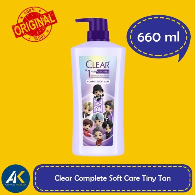 CLEAR Tiny Tan 660ml - Clear Complete Softcare 660 ml - Clear BTS 660