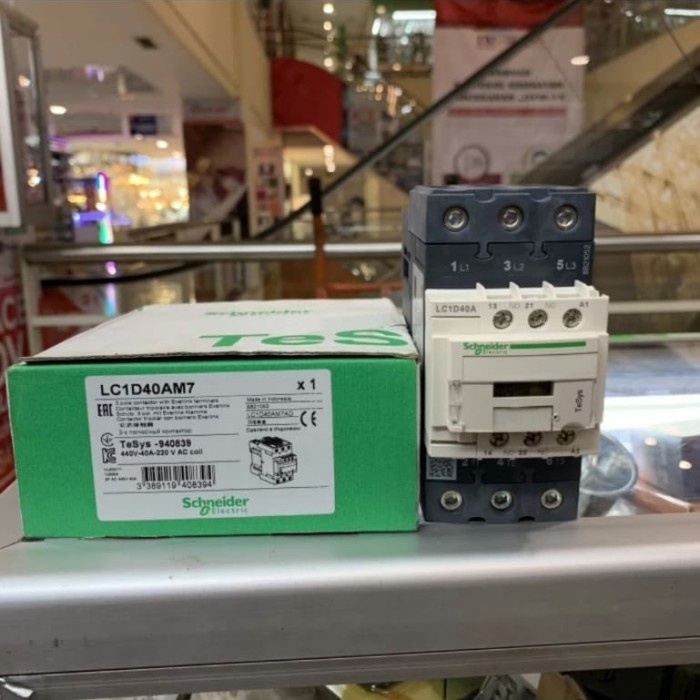 Terlaris Kontaktor Lc1D40Am7 Lc1D40A Schneider Electric