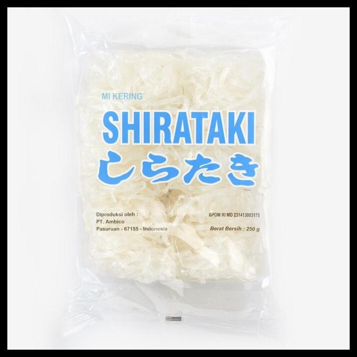 

W2FIT DRY SHIRATAKI - MIE KERING SHIRATAKI ( ISI 10PCS ) 250G KODE 594