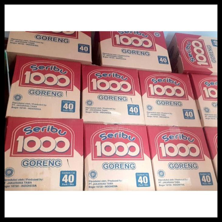 

1 DUS MIE GAGA 1000 GORENG 50GR ISI 40 PCS KODE 1057