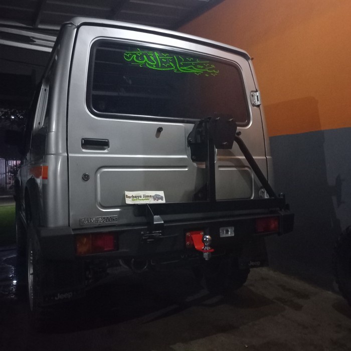 BEMPER BELAKANG KATANA VARIASI BUMPER ARB JIMNY TIE HANGER BAHAN PLAT