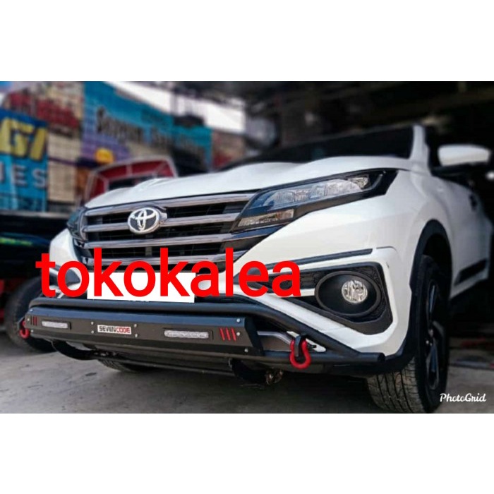 Towing bar cobra style tanduk bumper depan all new rush 2018-2021 besi