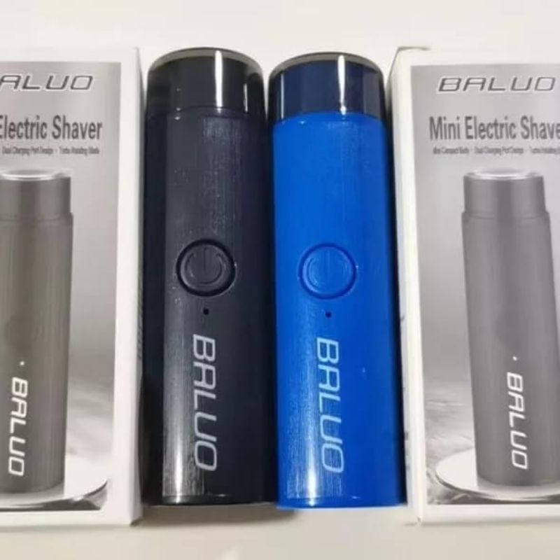 {DS} Alat Cukur Polos Jenggot Elektrik Mini Portable USB Alat Cukur Jenggot Cukur Kumis Cukur Ketiak