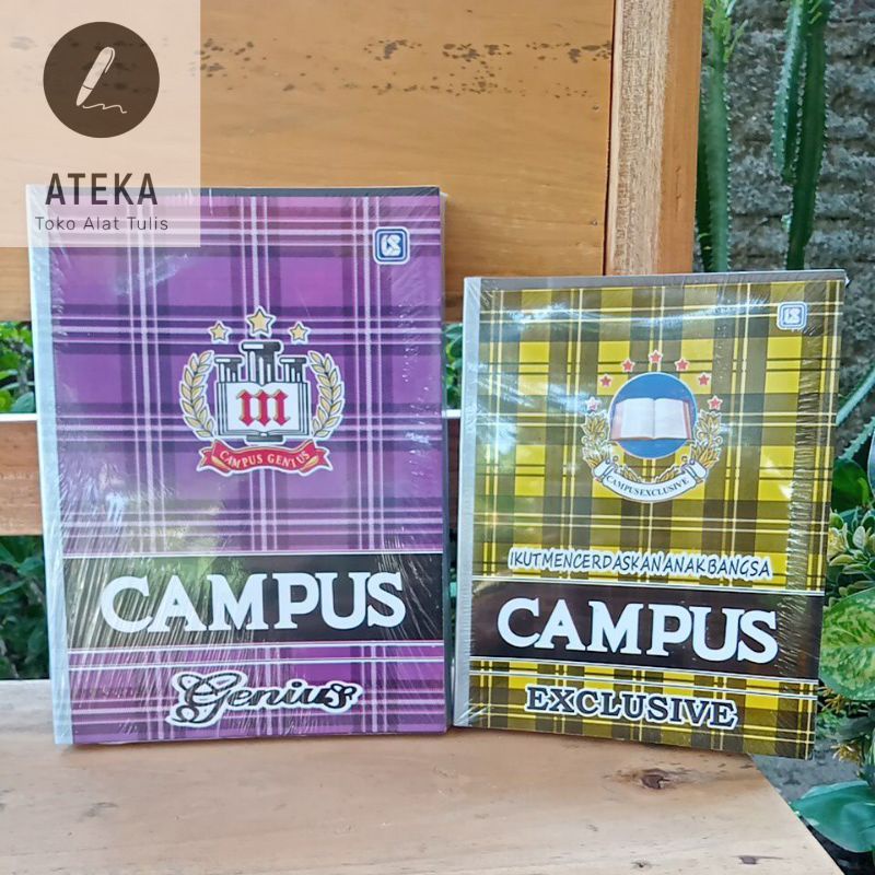 

(1 PACK) BUKU TULIS CAMPUS BESAR & KECIL