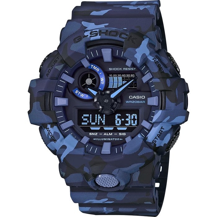 Flash Sale Casio G-Shock Ga-700Cm-2A / Gshock Ga700Cm Original & Bergaransi Terlaris