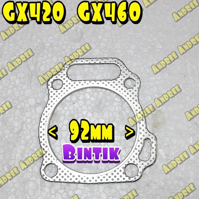 &<&<&<&] Gasket Cylinder Head Paking Deksel Bintik Honda GX420 GX460 GX 420 460