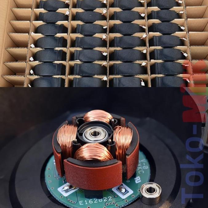 1012 12V 6V 24V Dc Blower Kipas Pendingin Keong Brushless Cooling Fan